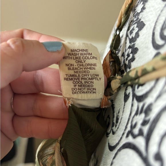 Mudd, sleeveless, flounce/boho top, size Lg - Picture 8 of 8